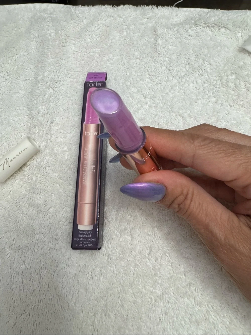 tarte Maracuja Juicy Shift self-starter Lip Plump — Pink